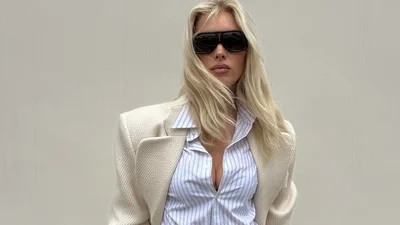 Модель Victoria’s Secret Ельза Госк знайшла стильний спосіб урізноманітнити осінні образи