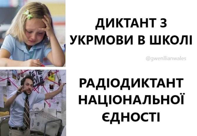 Меми про Радіодиктант-2026 – українці жартують про розділові знаки та Дашу Астаф'єву - фото 927255
